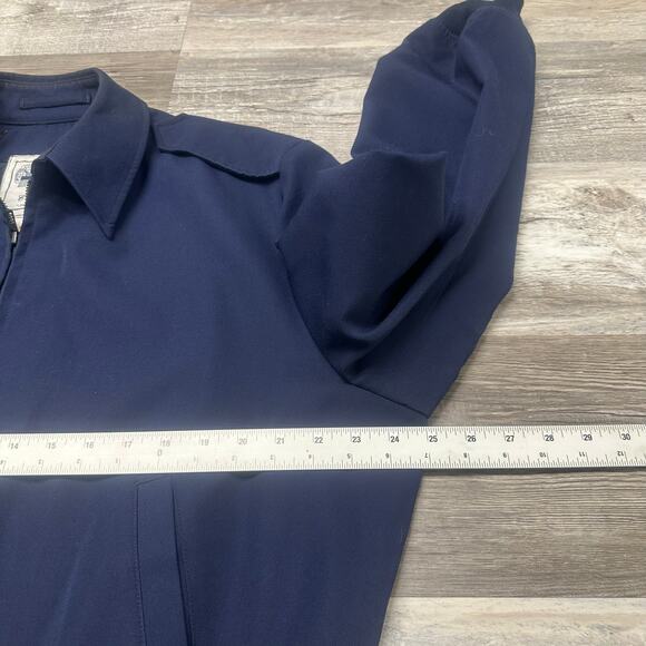 Vintage 90s Defense Logistics Agency DLA Men 46R Wool Military Bomber Jacket USA - Picture 6 of 8